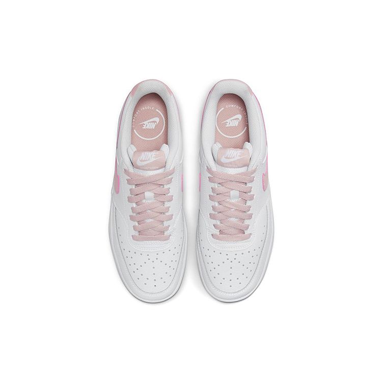 Nike Court Vision Low White Pink Oxford Women Sneakers CD5434-113