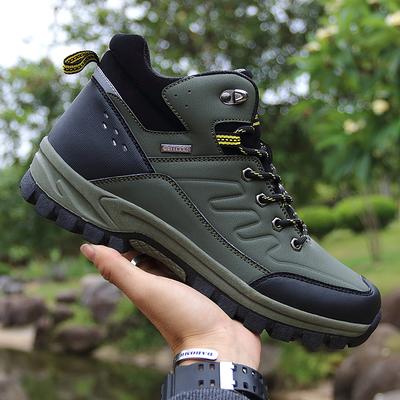 Mode Neue Winter Herrenstiefel Fell Warm Schneestiefel Herren Winter Arbeitsschuhe Herren wasserdichte Stiefeletten Outdoor Herren Sneaker Schuhe