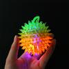 Decoration Glowing Hair Flash Ball Led Light Up Toy Glowing Elastic Ball Toy Elastic Glow Hair Ball