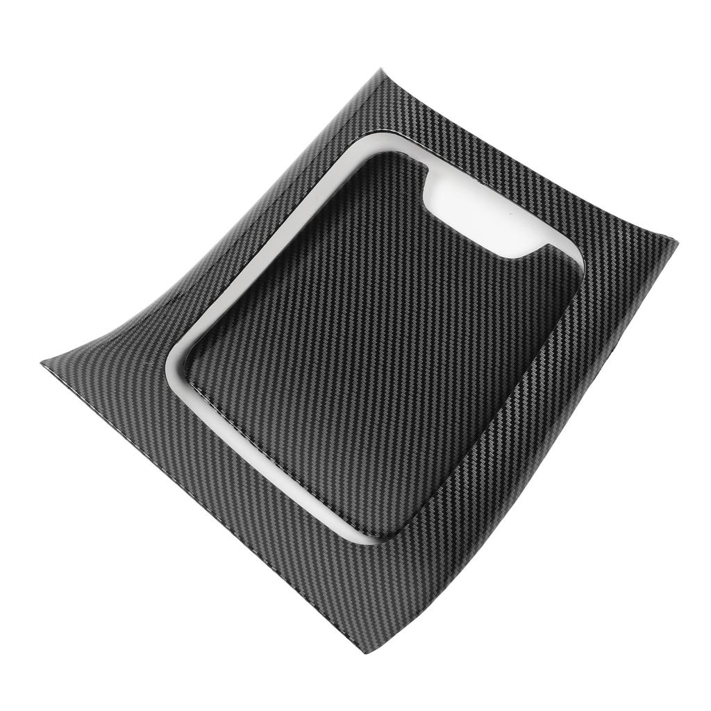 Armrest Box Panel Cover Carbon Fiber Style Center Console Gear Shift Panel Trim Replacement for Benz C‑Class W206 S206