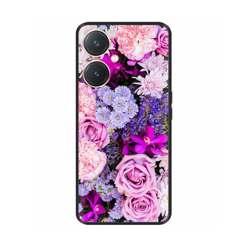 For Vivo Y27 5G Case New Design Soft Cover Slim Case For VivoY27 5G V2302 V2322 Cases Liquid Silicone Fundas For Vivo Y36 5G