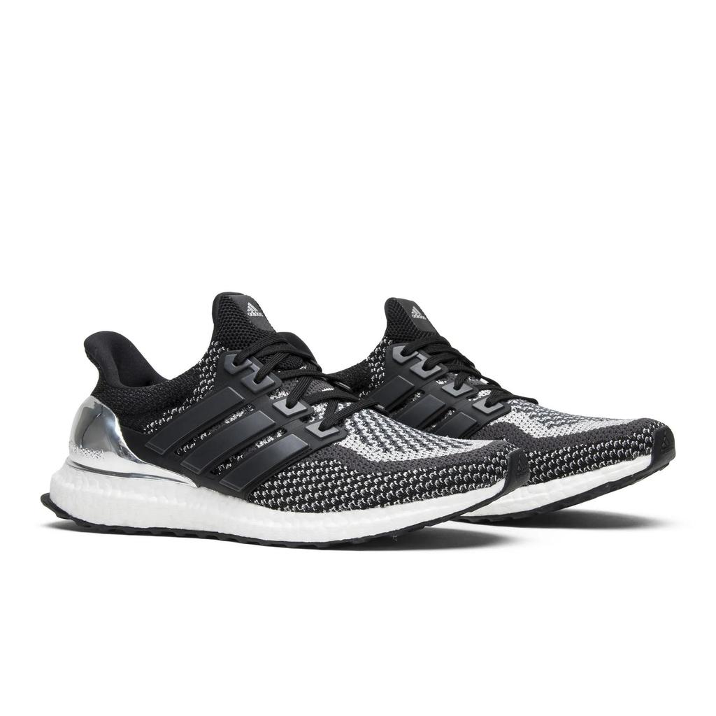 adidas UltraBoost 2.0 Limited 'Silver Medal' (Unisex) Core Black / Metallic Silver Running Shoes BB4077