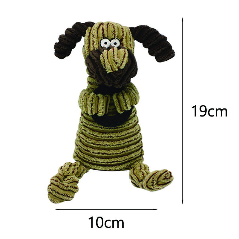 Dyr Form Kjæledyr Hund Kosedyr for Små Hunder Plysj Knirkende Valp Katt Tygeleke Yorkshire Terrier mascotas perros accesorios