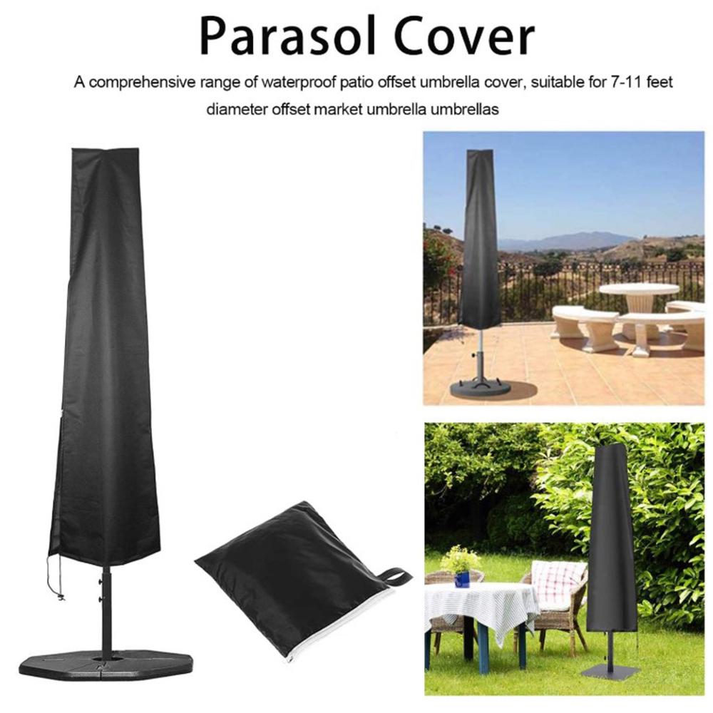 190 x 96cm Parasol Umbrella Green Cover Outdoor Garden Patio Shield Waterproof