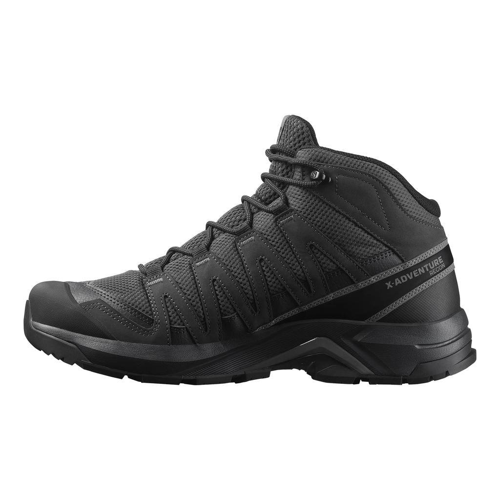 [Salomon] Men's Hiking & Trekking Shoes X-ADVENTURE RECON MID WP – L47809100, Size 27 cm, Asphalt/Phantom/Castlerock