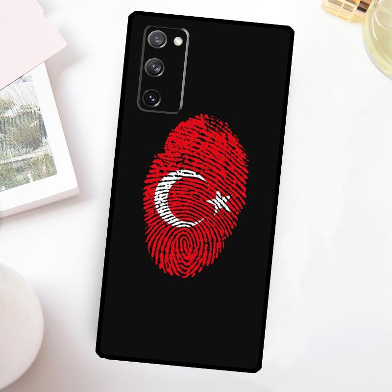 Custodia per Telefono Bandiera Turca Turchia Per Samsung Galaxy S25 S24 S23 S26 Ultra S20 FE S21 FE S22 Plus S10 S25 FE Cover