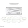 Cloud Shaped Silicone Keyboard Wrist Rest Cartoon Style Mouse Wrist Pad for Girls Teen Home Office Desk