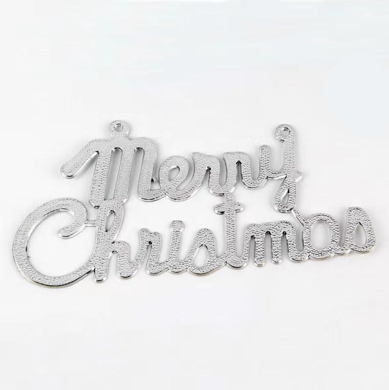 Christmas Cake Decorations: Letter & Tree Inserts