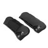 4pcs Horse Tendon Boots Protective Lightweight and Adjustable Boots for Horse JumpingBlack Set of 2 Front Leg Boots (M)