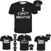 Stilvolles I Can't Breathe T-Shirt für Männer und Frauen aus weichem und atmungsaktivem Stoff