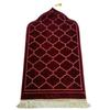 Irregular Embossed Raschel Prayer Mat with Short Pile
