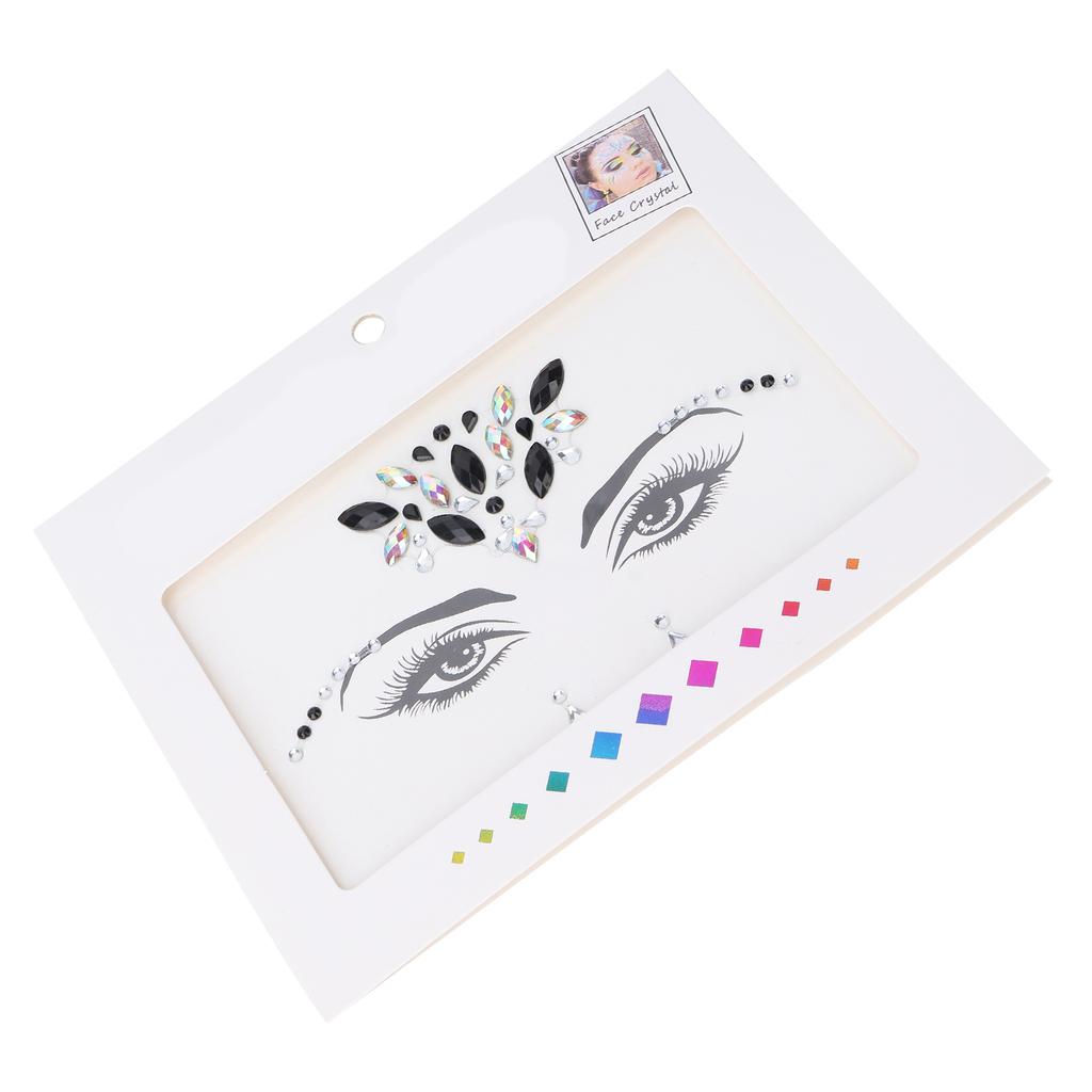 Ochi Față Strass Autocolant Sclipici Autocolante Temporare pentru Față Decorațiuni pentru Petrecere Festival