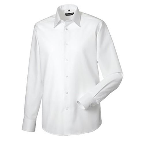 

Russell Collection Mens Long Sleeve Easy Care Tailored Oxford Shirt 17.5inch
