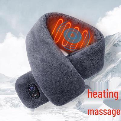 Luxurious Couple's Mink Velvet Scarf with Soft Skin-Friendly Fabric, Smart Vibration Massage, and Heating Feature