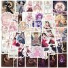 52 Water Bingyue Tarot Card Graffiti Stickers Guitar Laptop Suitcase DIY Waterproof Stickers