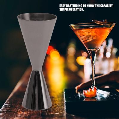 Cocktail Double Jigger Stainless Steel Innovative Wine Measuring Cup Bartending Measuring Jigger 1/2oz Cocktail Measuring Jigger
