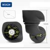 1 Pair Trolley Case Wheels Replacement Luggage Swivels Accessories for Travel