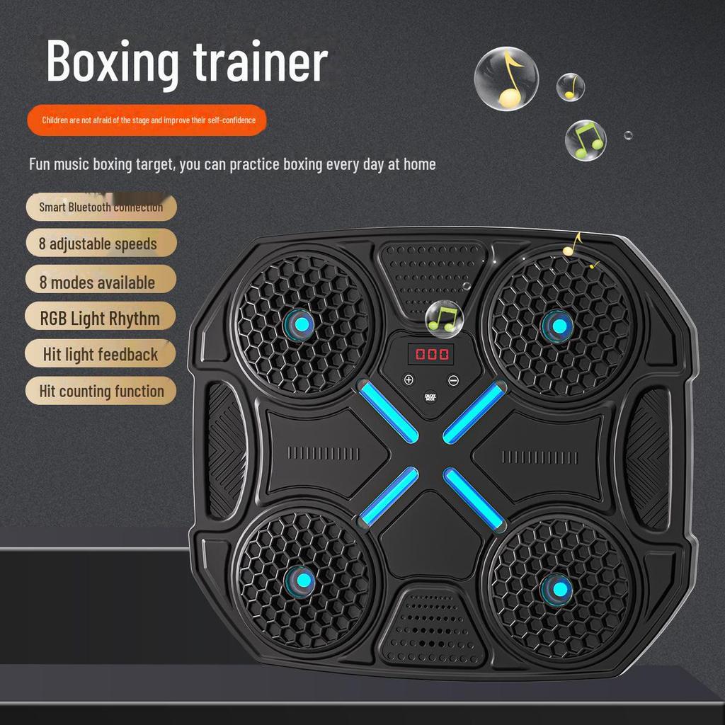 Kid's Smart Music Boxing Trainer: Wall-Mounted Exercise & Training Toy