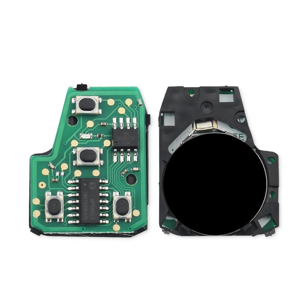 3/4 Buttons HYQ12BDM/HYQ12BEL 314.4Mhz G/ H Chip Remote Car Key Fob for Toyota Camry Corolla Prius C RAV4 2013-2019