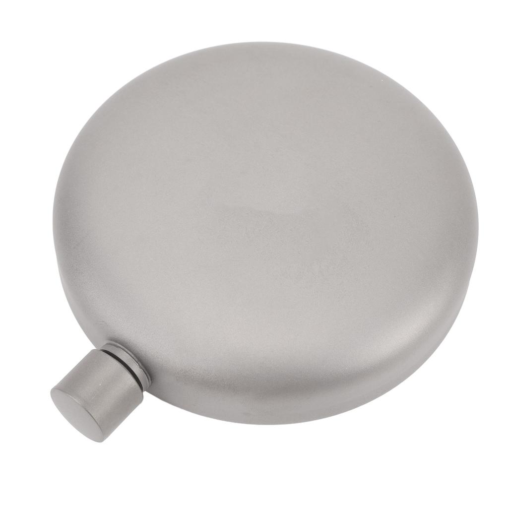 Hip Flask 170ml Stylish Look Leakage Proof Lightweight Portable Ti Flask Whiskey Alcohol Wine Bottle