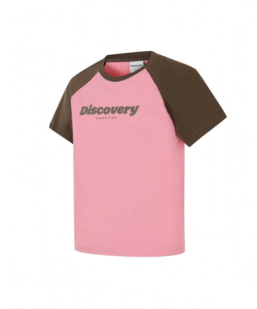 DISCOVERY EXPEDITION Women'S Freshvent Raglan Short Sleeve T-Shirt (Pink)
