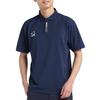 Move Sports DESCENTE EXcDRY Breathable Pique Polo Short NV00 Men's High-Gauge Shirt, Sleeve, (ST5SHSZ5MB)