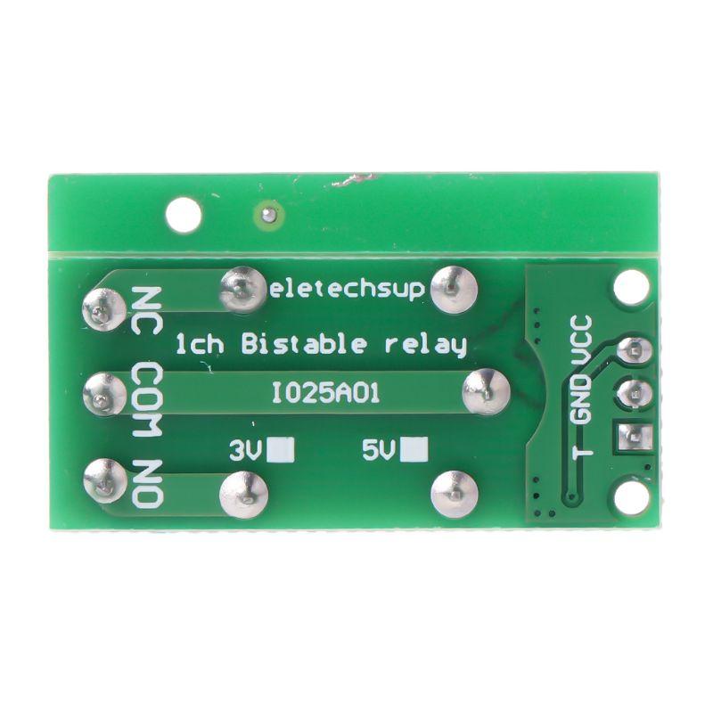 IO25A01 5V Flip-Flop Latch Relais Modul Bistabil Selbst-locking Schalter Niedrigen Impuls Trigger Bord
