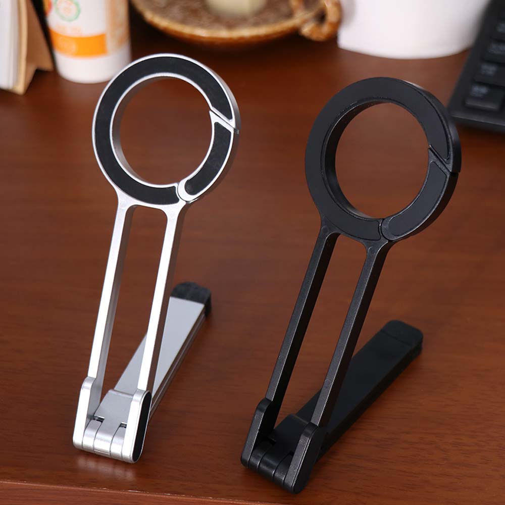 Adjustable Dual-sided Magnet Tripod Creative Magnetic Phone Tripod Desktop Phone Stand  for Home