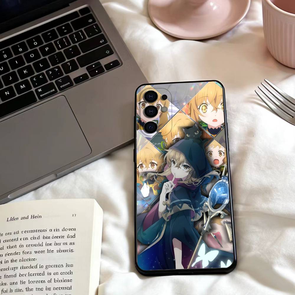 s-Silent Witch Monica Phone Case For Samsung S25,24,23,22,30,21,10,9,Ultra,Plus,Lite,FE,4,5 G Soft Black Case