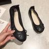 Bequeme Wide Fit Ballerinas für breite Füße Damen Große Größe Schlupf-Loafer Flexible Weiche Sohle Tägliche Einzel-Schuhe