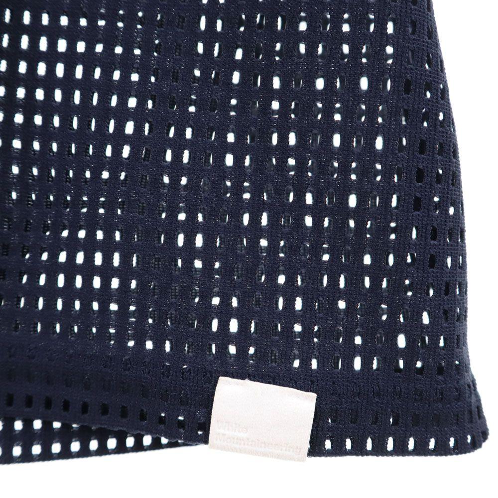 WHITE MOUNTAINEERING Made In Japan Short Sleeve T-shirt 2 Mesh Switching Men's Used