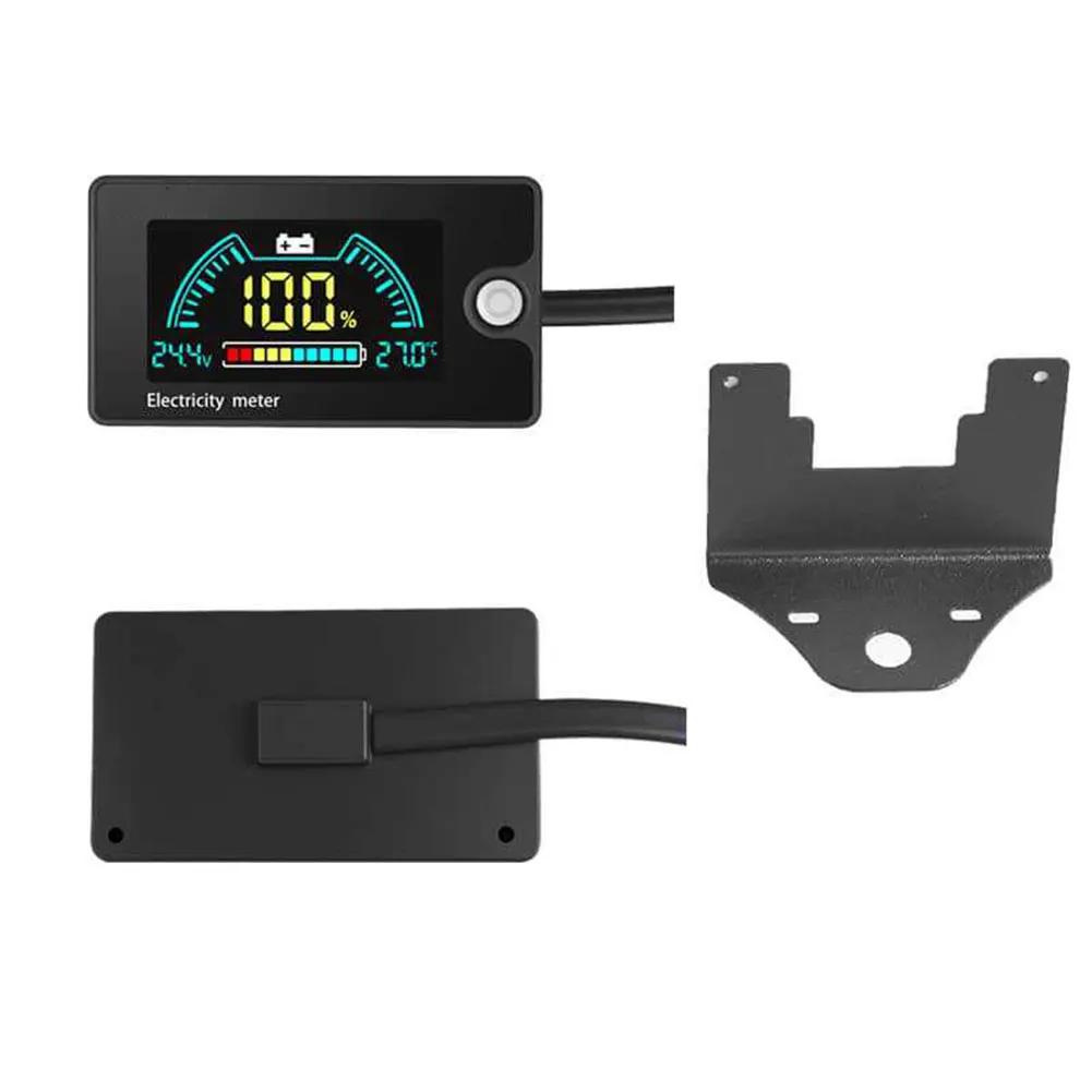 Battery Monitor For Golf Cart Battery Meter Digital Multimeter With LCD Display Car Accessories Interiors