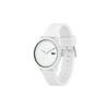 Lacoste 12.12 Series Watch Quartz Movement Silicone Strap 42Mm White Dial Men watches 2011169