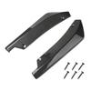 Xiaomi Car Front Rear Anti-collision Corner Protection Universal Carbon Fiber Gloss Black Bumper Strip Rear Spoiler Modification Parts
