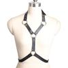 Women'S Fun Belt Bondage Belt One-Piece Pu Leather Sm Bundling Prop Collar Punk Belt