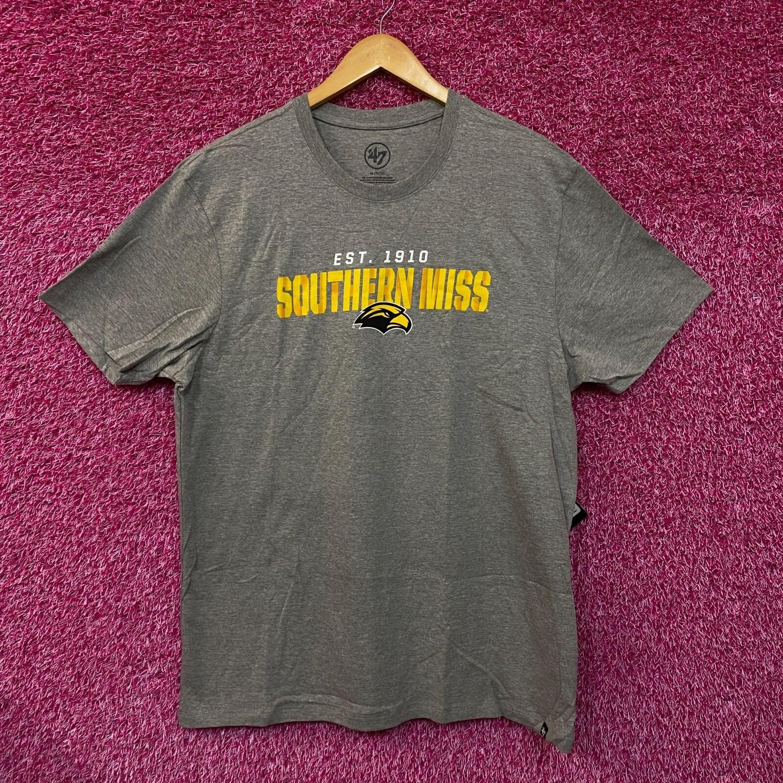 Southern Miss College Football Grey Tshirt size Extra Large L
