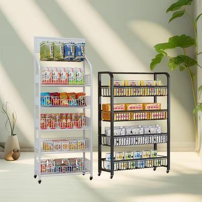 Multi-Purpose Display Rack for Snacks, Medicine, Beverages, and Toys In Convenience Stores and Pharmacies.