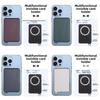 Magsafe Card Holder Wallet With Magnetic Stand For Phone And Desk Organization