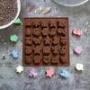 1 formă de ciocolată de Crăciun antiaderentă - 25 de cavități pentru delicioase delicii de Crăciun Artizanat de Crăciun