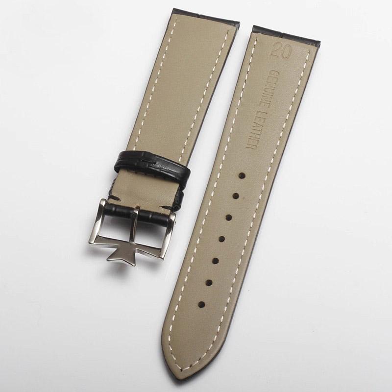 Erste Schicht Leder universelles Armband für Vacheron vc Constantin Heritage Armband Herren Krokodilmuster Armband 19mm 20mm 21mm 22mm