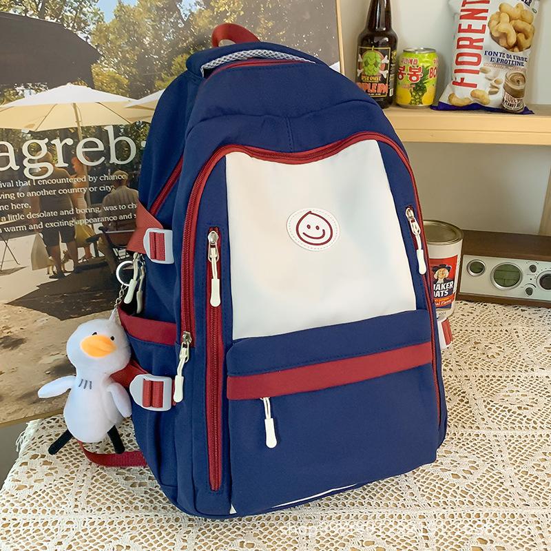 School Bag Female College Student College Style High School Student High Quality Fashion Junior High School Student Primary School Student Backpack