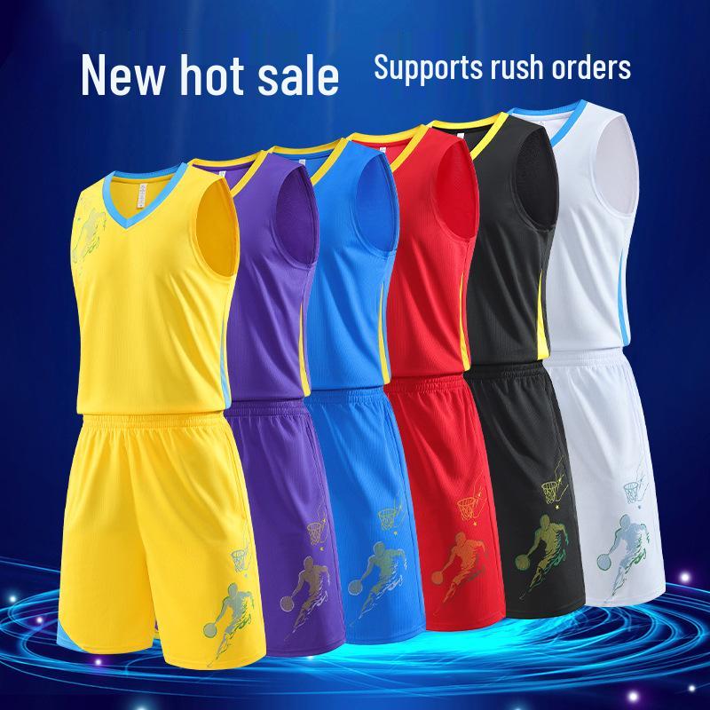 

Men s and Women s Basketball Team Uniform - Sports Tank Top Set XL фиолетовый