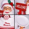 1PC Festive Santa Claus Decor for Shop Displays Handcrafted Santa Ornament for Mantle