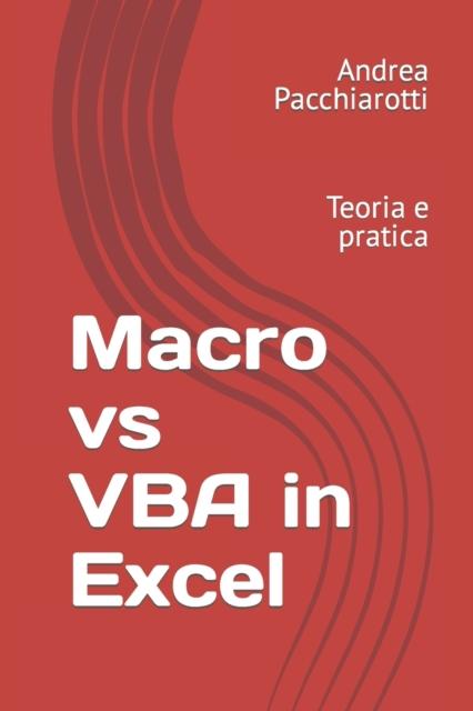 Kniha Macro Vs VBA In Excel : Teoria E Pratica