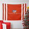 Atlético de Madrid Red Tapestry Design Pattern Wall Hanging Tapestry Decorative Tapestry Home Decor for Bedroom and Living Room