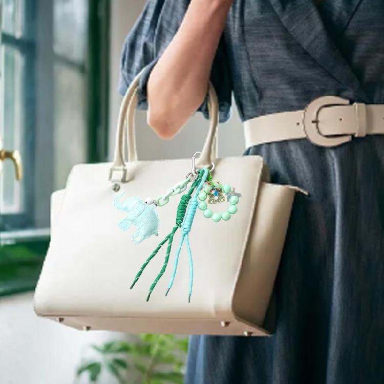 Sophisticated Bag Pendant Elegant Keychain Lovely Bags Accessory Purse Charm for Commuting Shopping and Social Event
