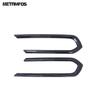 For Toyota Sienna - 2024 2025 Carbon Fiber Front Fog Light Lamp Cover Trim Foglight Eyelid Eyebrow Trim Car Accessories
