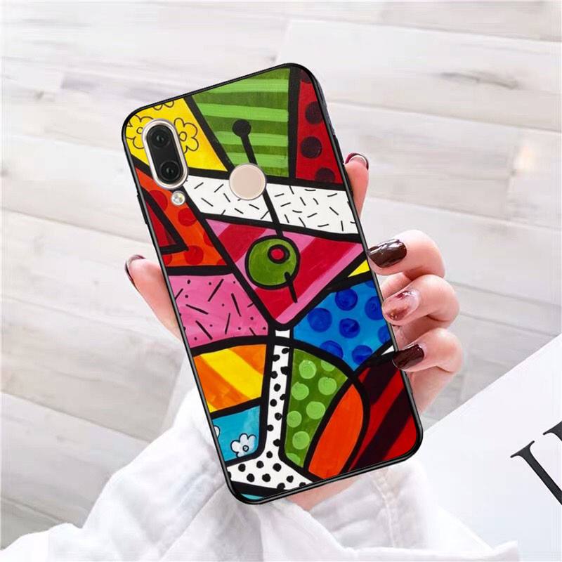 Malformed Painting Phone Case For Redmi 9A 8A 6A Note 9 8 10 11S 8T Pro Max 9 K20 K30 K40 Pro PocoF3 Note11 5G Case