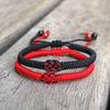 Red String of Fate Couple Bracelet Valentines Day Anniversary Gifts for Her Him Matching Bracelets for Boyfriend Girlfriend Wife