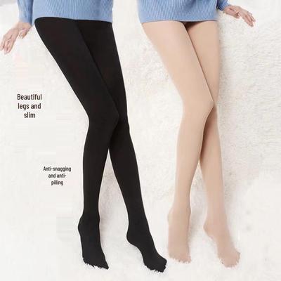 Chuangqi Li Velvet Anti-Snag Women's Medium-Thick Leggings Pantyhose